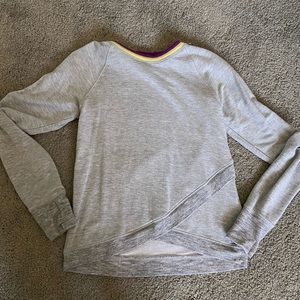 grey with colorful collar stripes from athletagirl